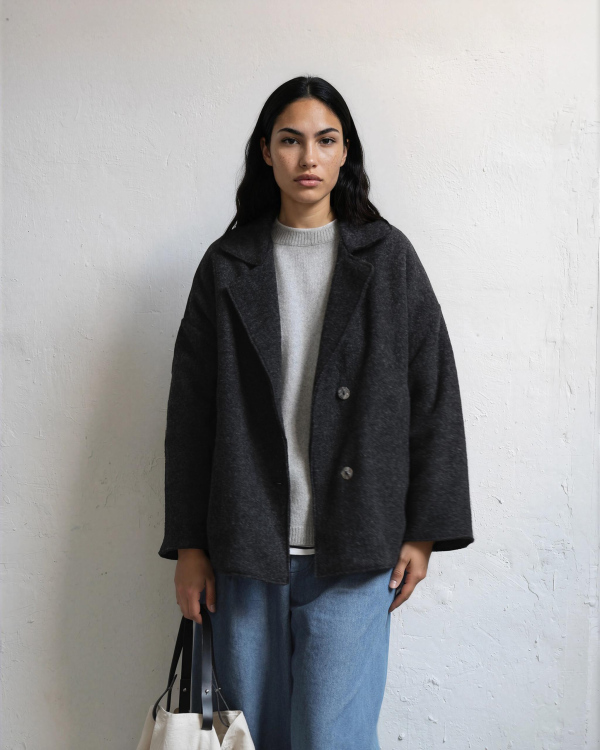 100% merino fleece jacket