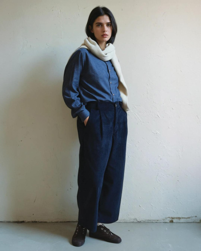 corduroy ballon pants 100% cotton